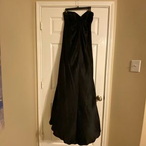 Laundry By Shelli Segal Black Silk Gown Evening 8
